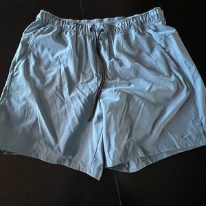 Nike Light Blue Athletic Shorts